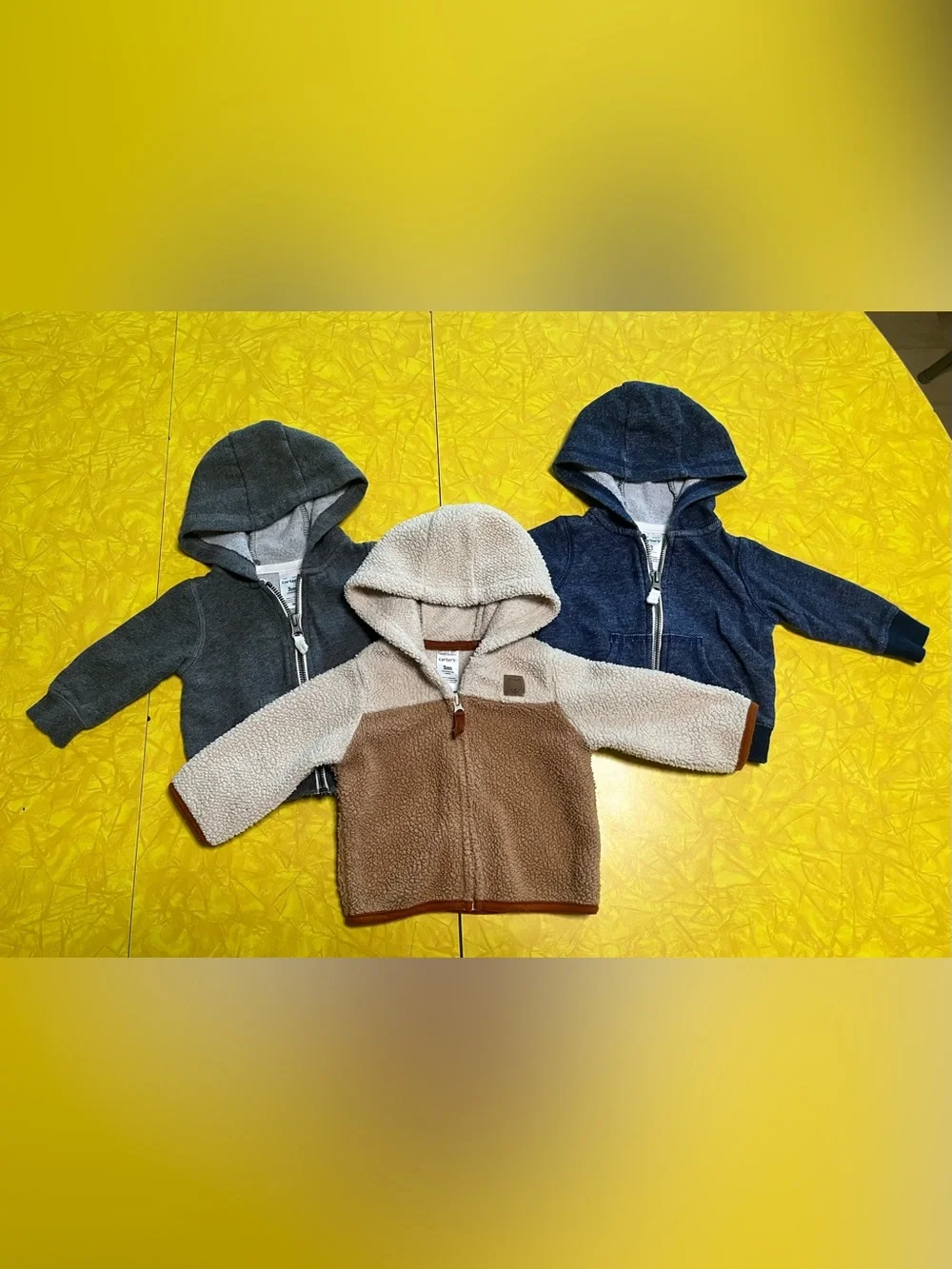 Carter’s size 3 Months Hoodie Bundle